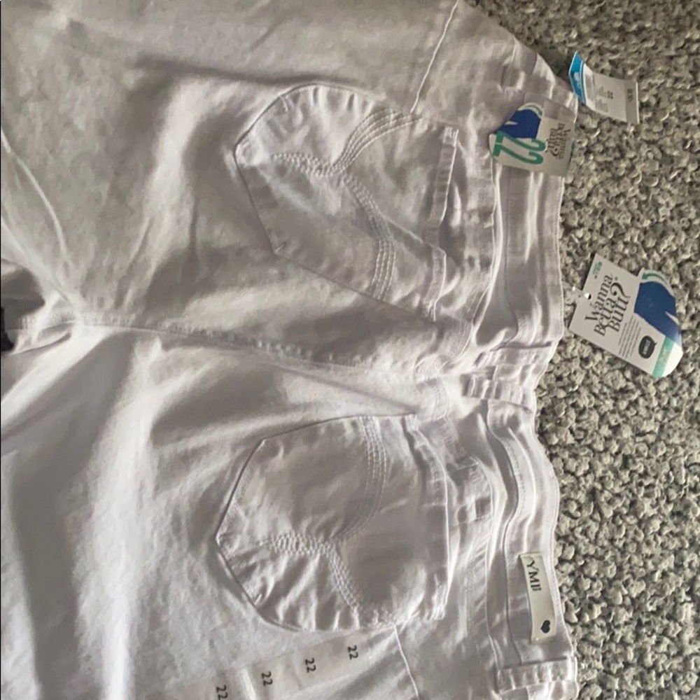 Rue 21+ White Denim jeans